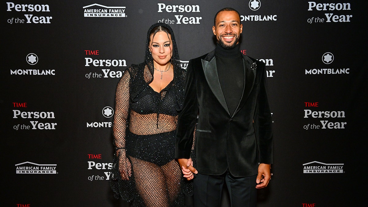 Ashley Graham with husband Justin Ervin