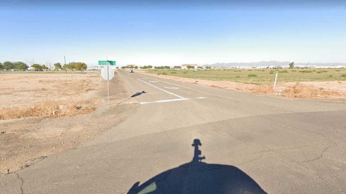 Location of crime scene in Goodyear, AZ
