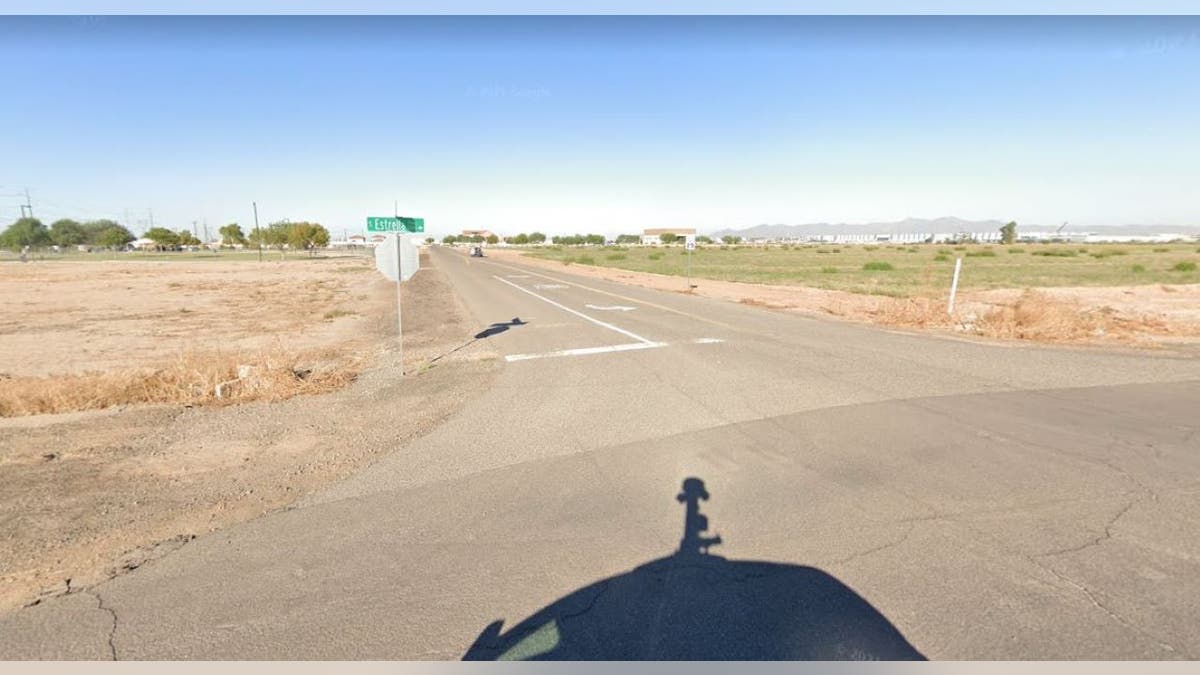 Location of crime scene in Goodyear, AZ