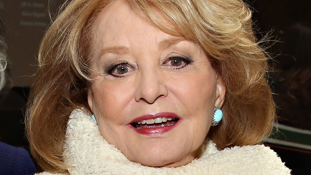 Barbara Walters smiling