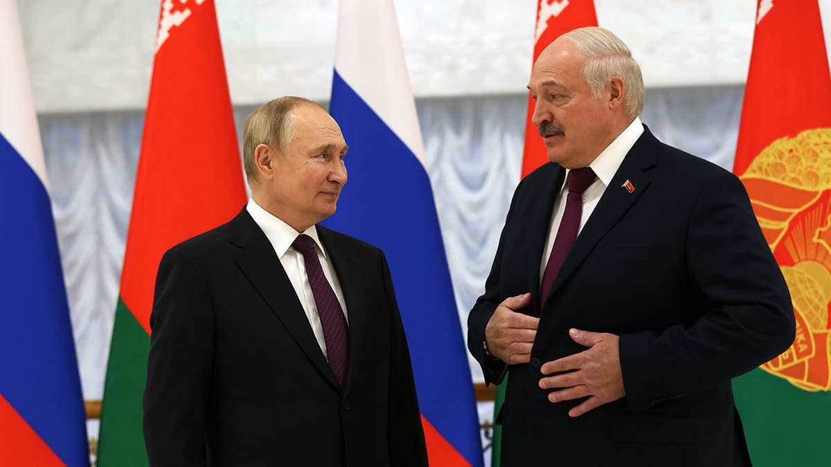 Putin and Lukashenko