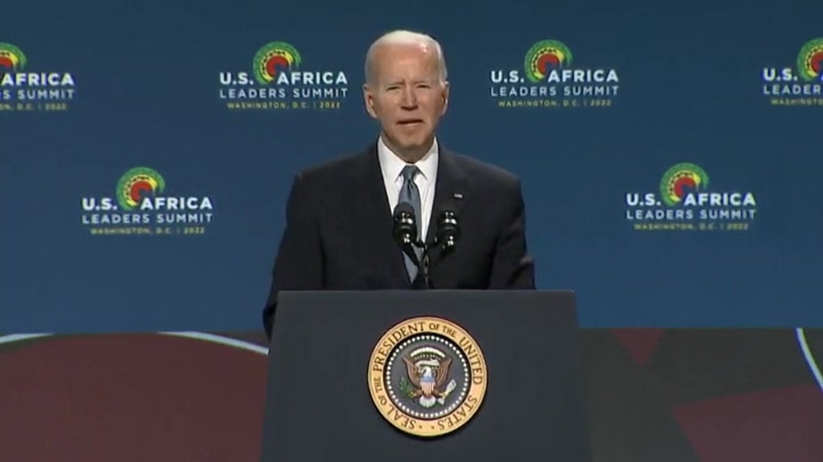 Joe Biden at podium