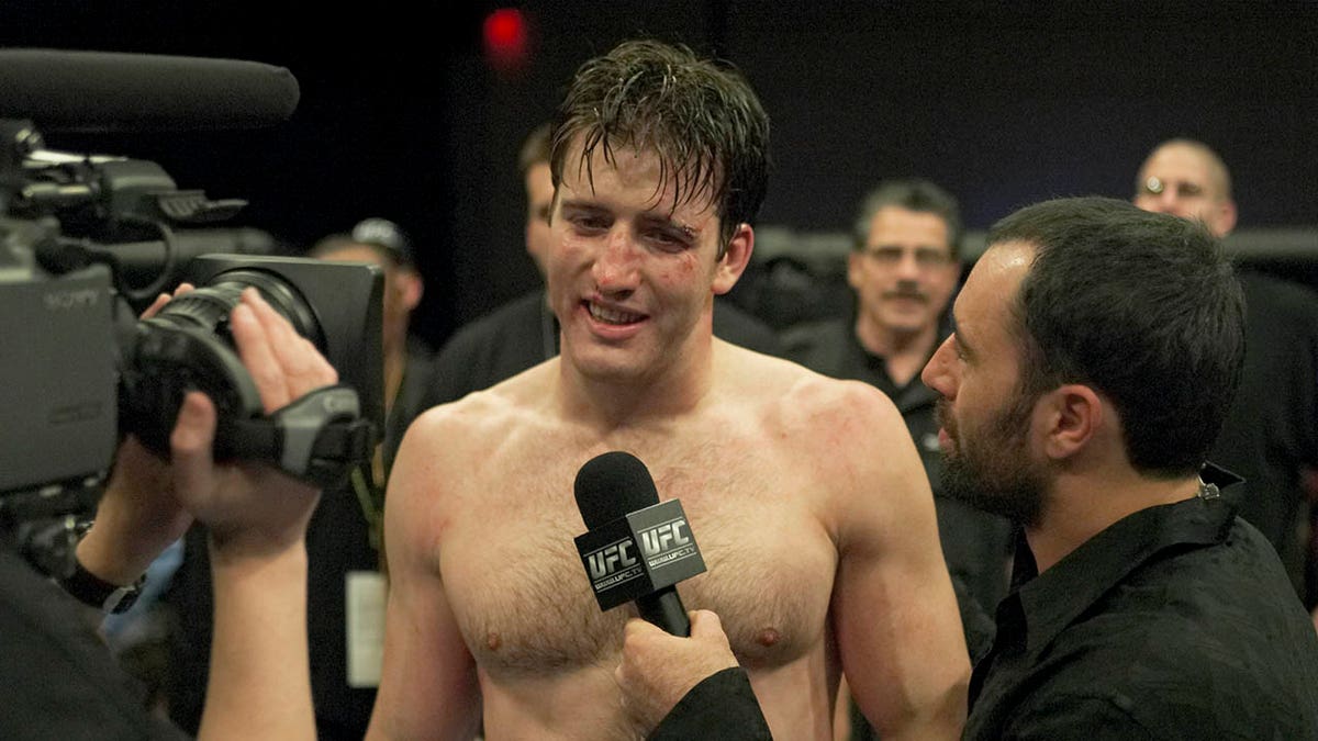 Stephan Bonnar after fight