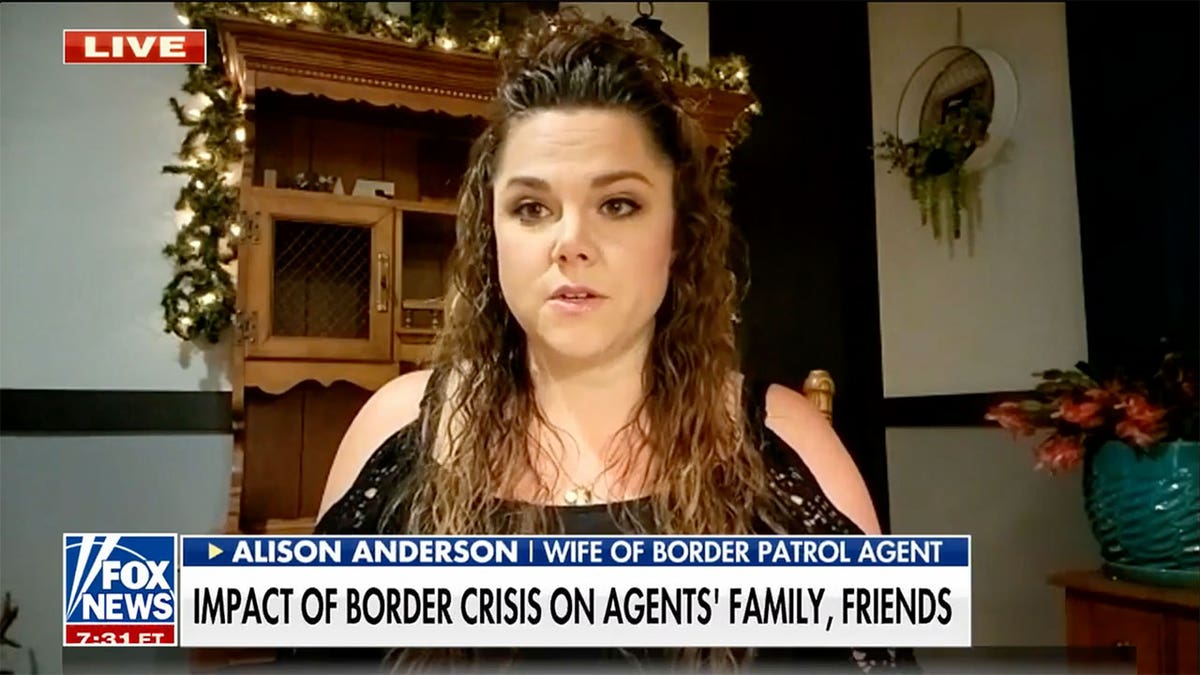 Alison Anderson, Border Patrol agent's wife