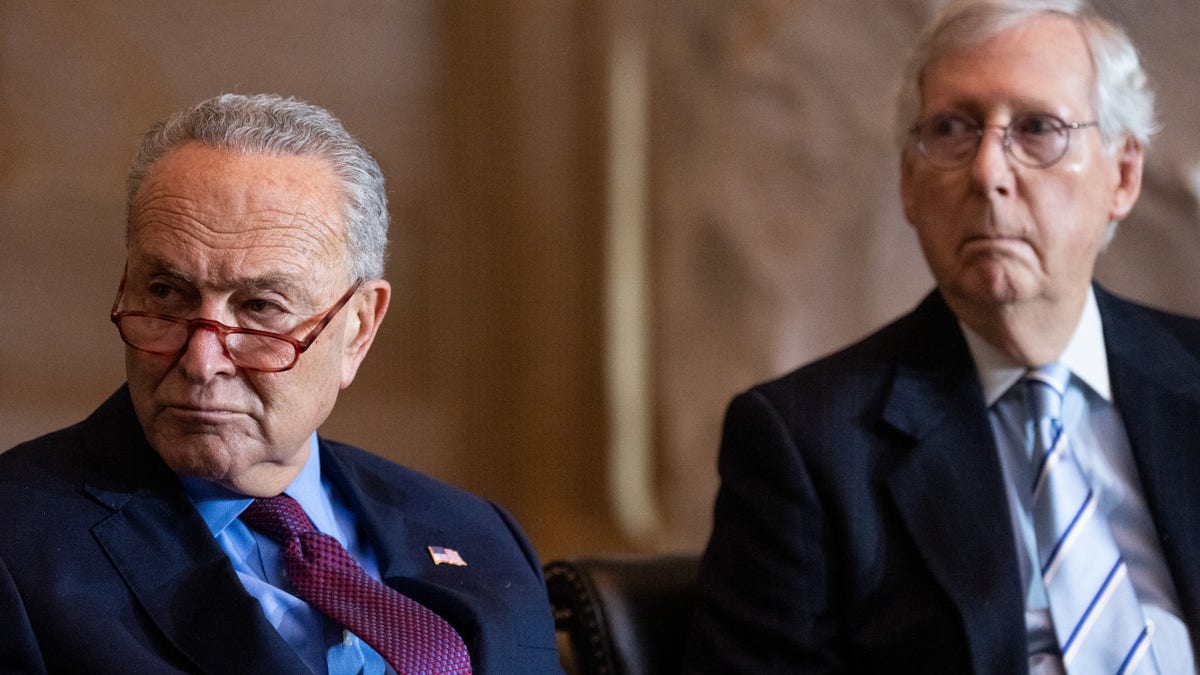 Chuck Schumer and Mitch McConnell