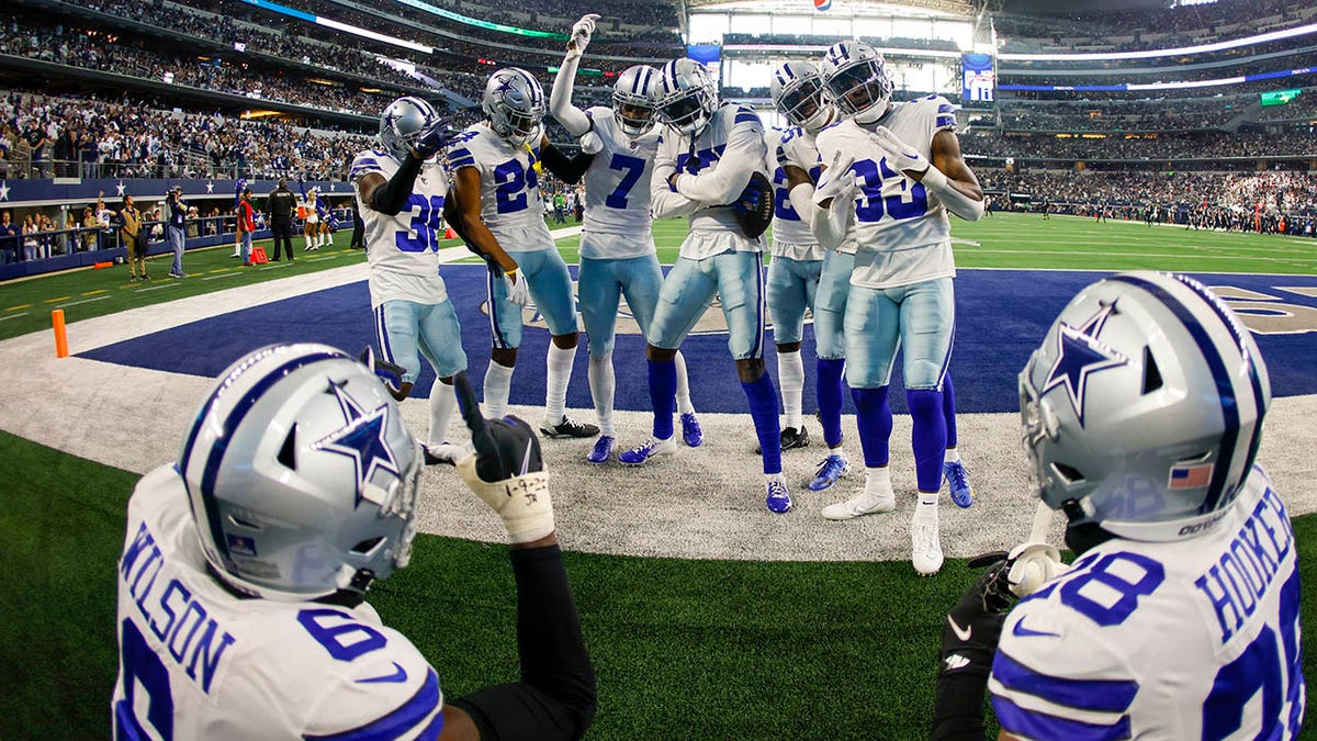 Cowboys celebrate