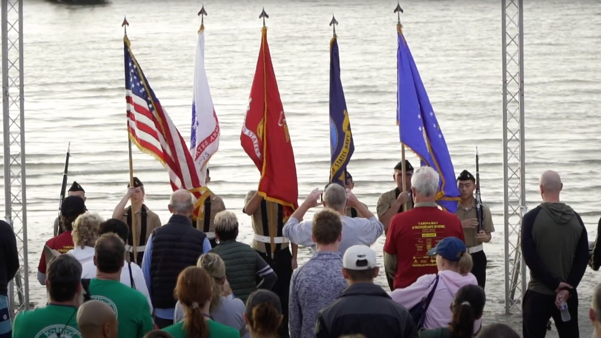 Frogman Swim memorial service