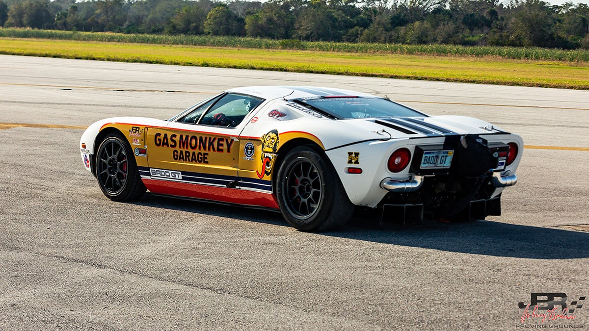 ford gt record rear