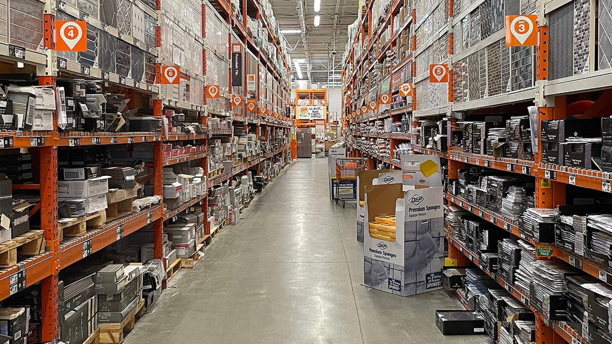 Home Depot aisle