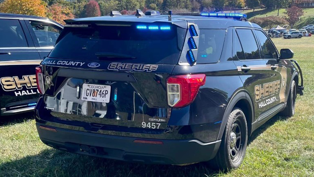 Hall County Sheriff's Office cars