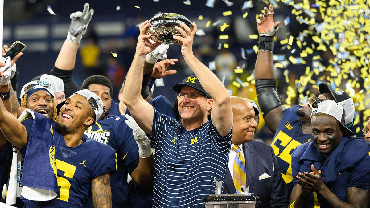 Michigan's Jim Harbaugh Says NFL Interest A 'positive Thing' | Fox News