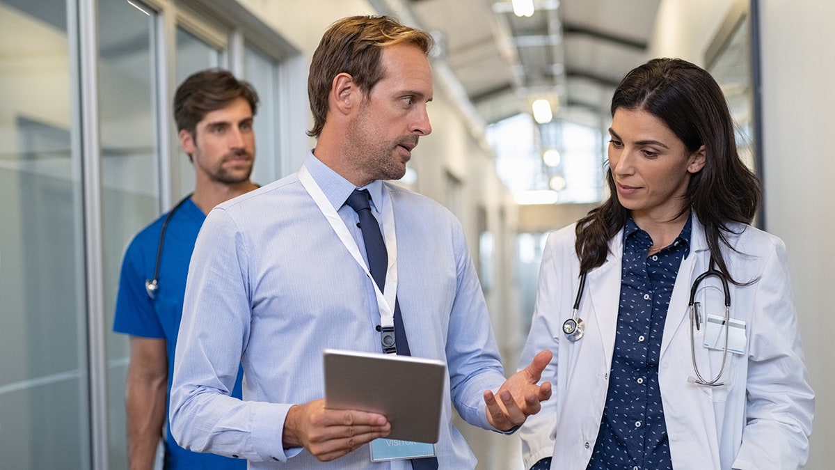 doctors in hallway