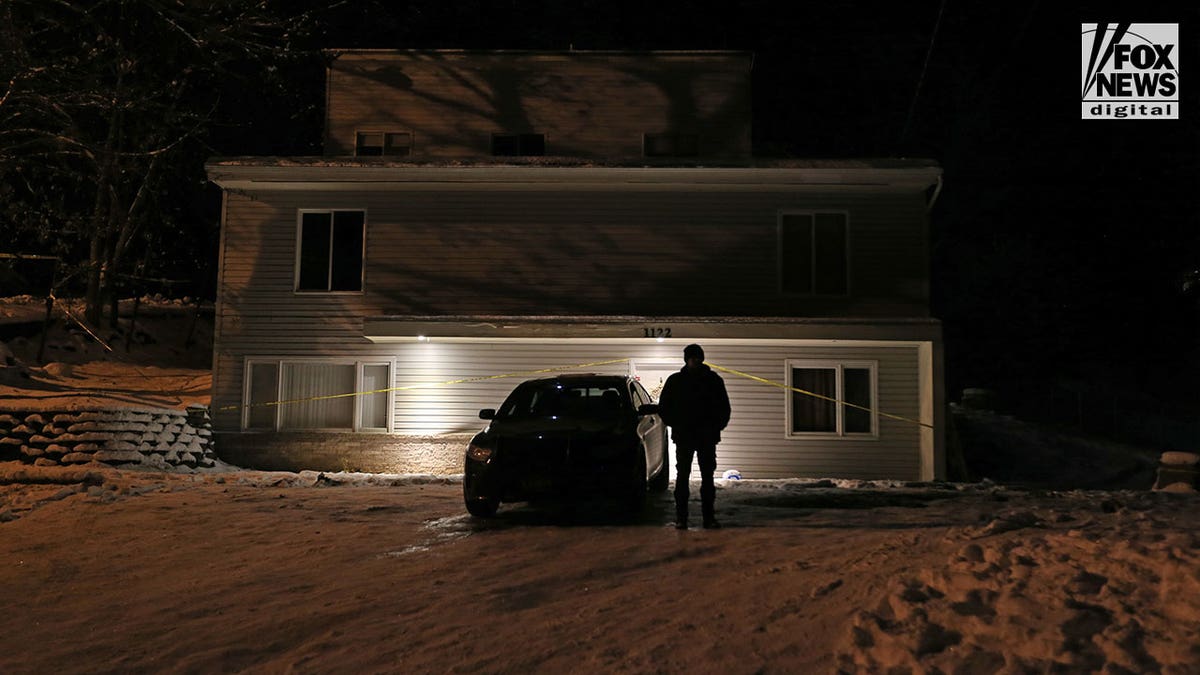 Crime scene house where 4 University of Idaho students were killed during night