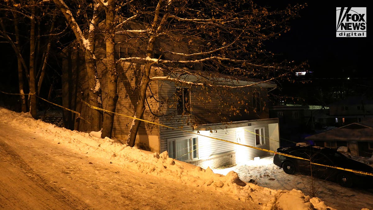 Crime scene house where 4 University of Idaho students were killed during night