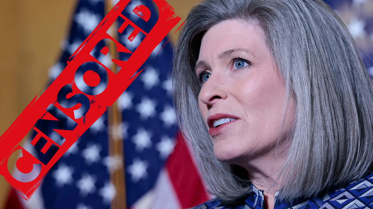 Joni Ernst Biden censorship