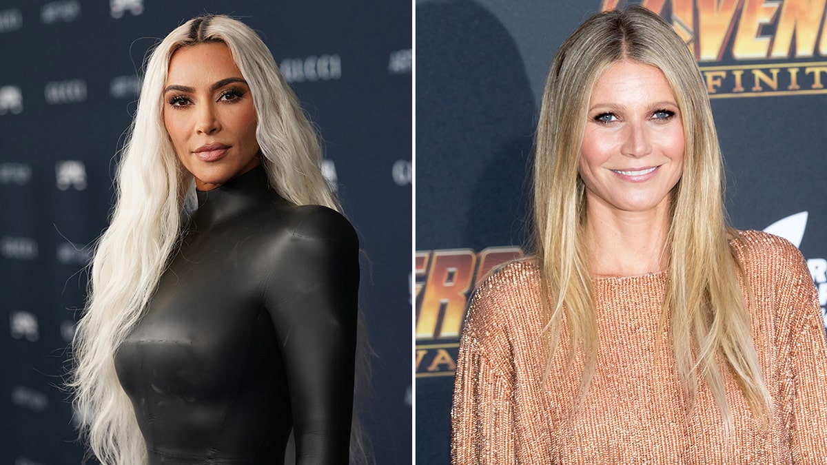 Kim Kardashian and Gwyneth Paltrow