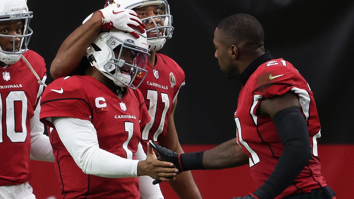 Kyler Murray and Patrick Peterson