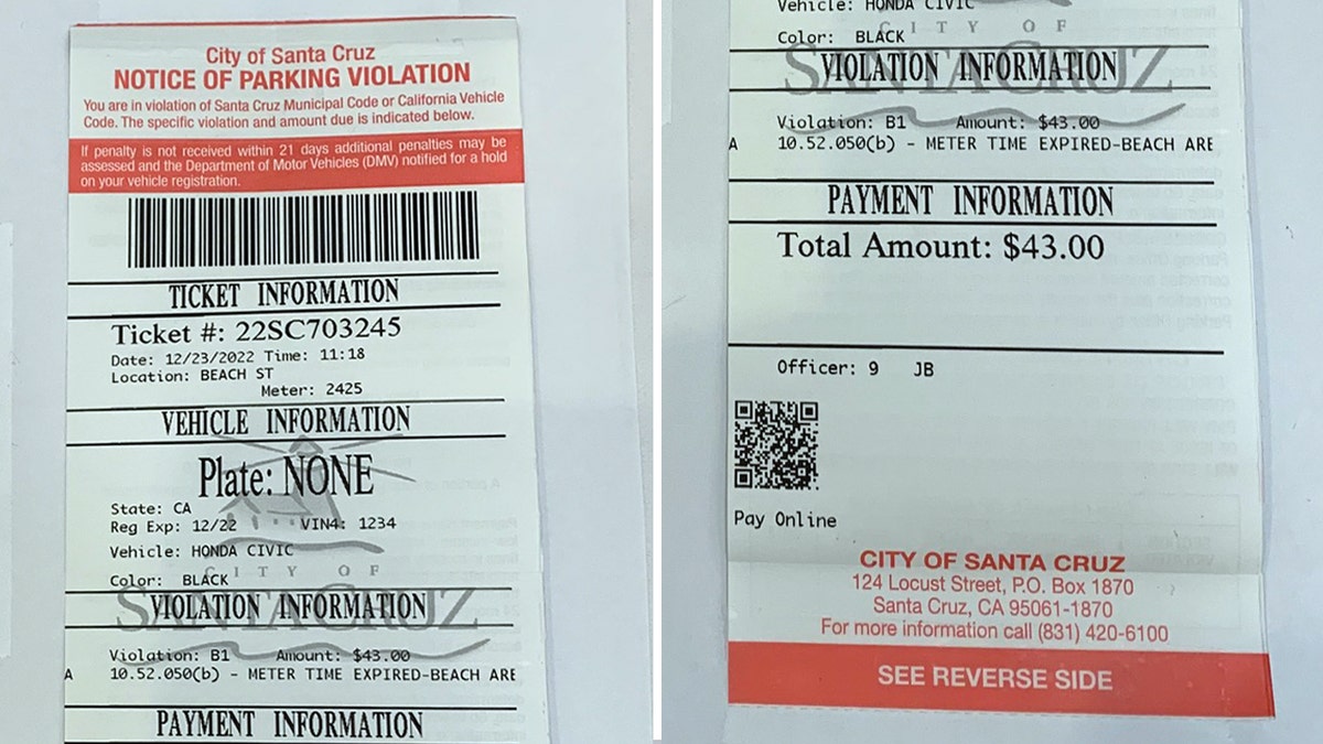 California police arrest man for creating issuing bogus parking