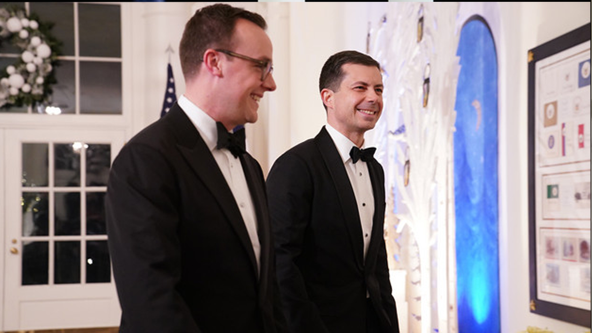 Pete Buttigieg and husband