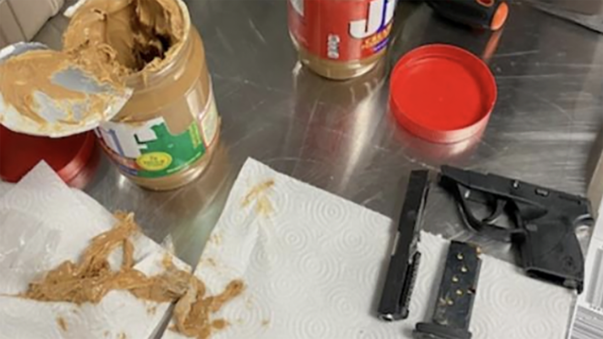 Rhode Island man tries to sneak ‘artfully concealed’ gun parts in peanut butter jars through TSA