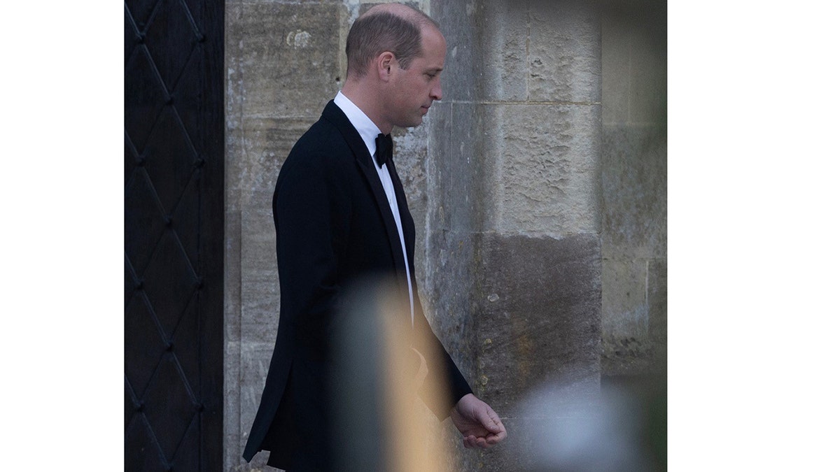 The Prince of Wales attends wedding ceremony for Rose Farquhar