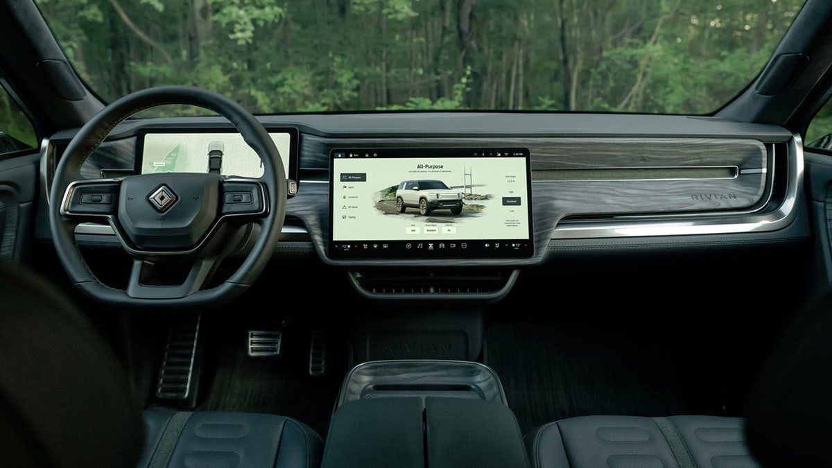 Rivian dashboard