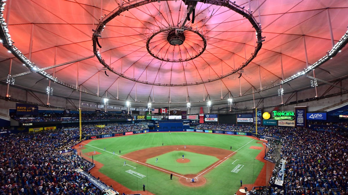 The Rays will split spring training between Tropicana Field and Orlando
