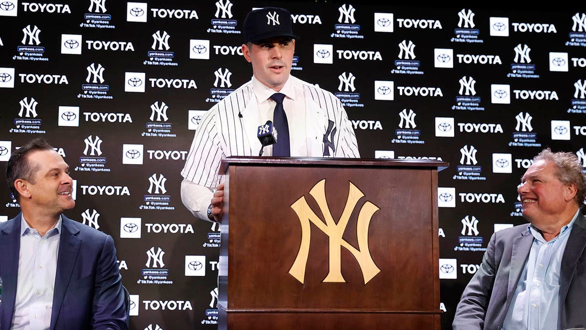 Carlos Rodon during press conference