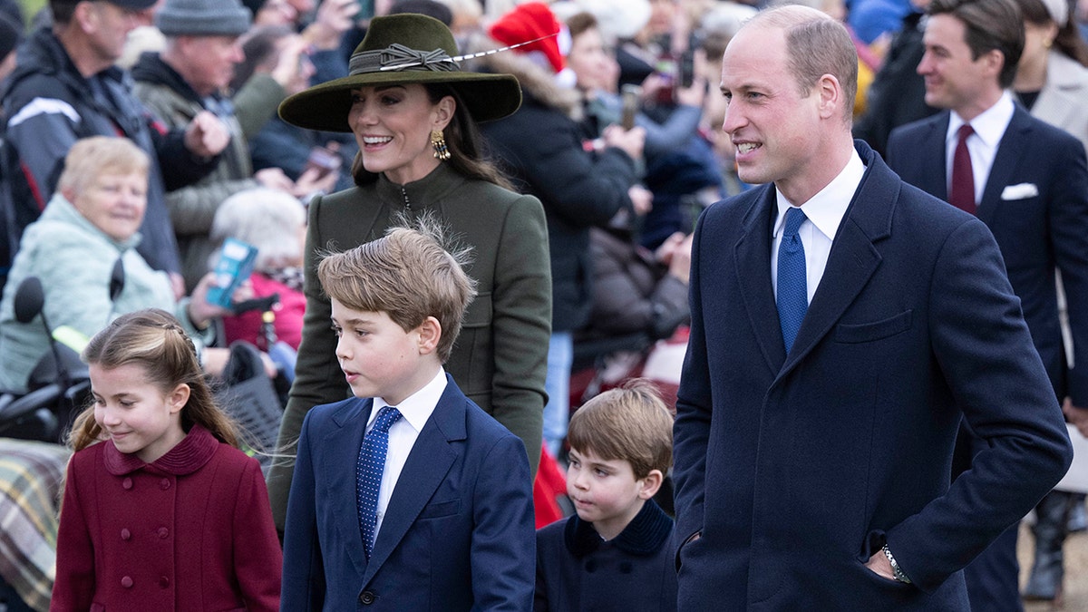 Prince William, Kate Middleton and children