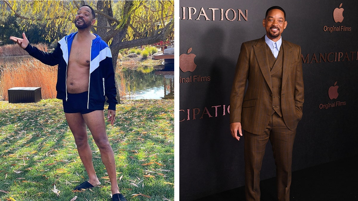 Will Smith weight loss split