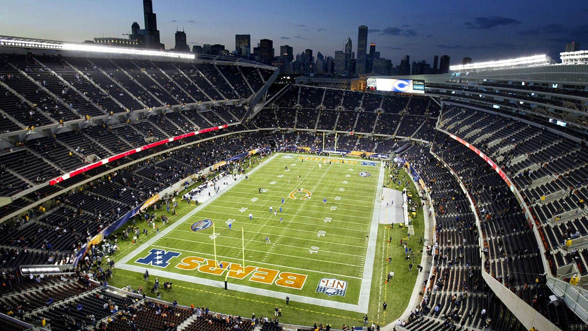 View of Soldier Field