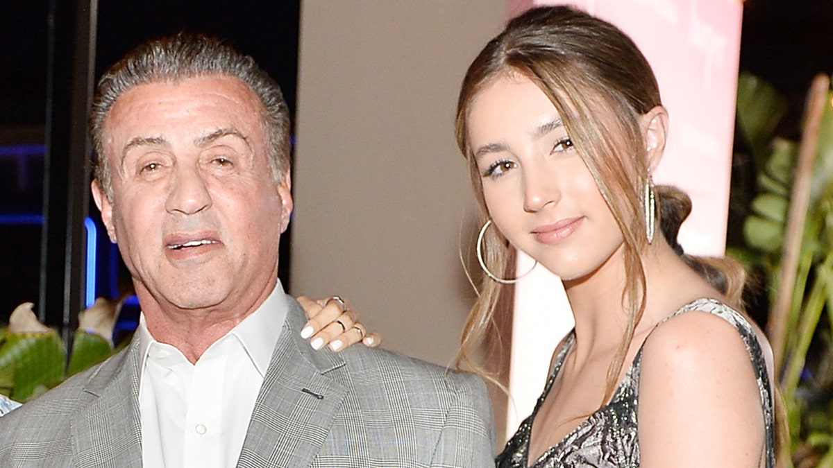 Sylvester Stallone with his daughter, Scarlet Rose Stallone, Stock Photo,  Picture And Rights Managed Image. Pic. WEN-WENN28789813