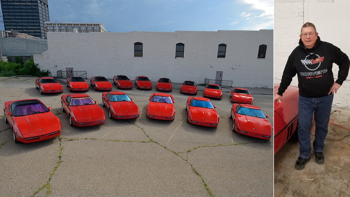 Steve Clinkinbeard and Corvettes