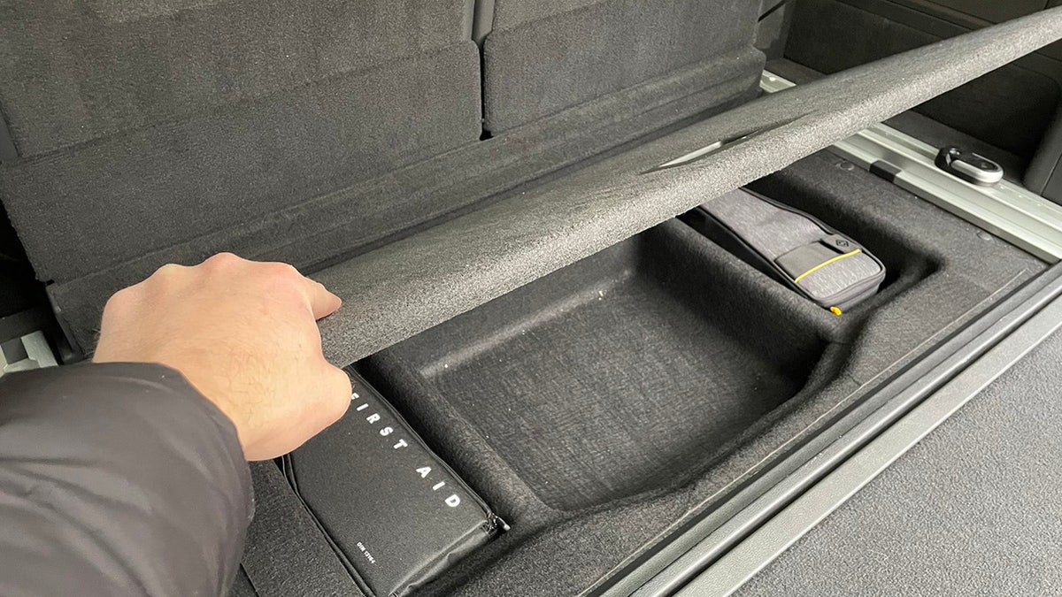 Rivian trunk