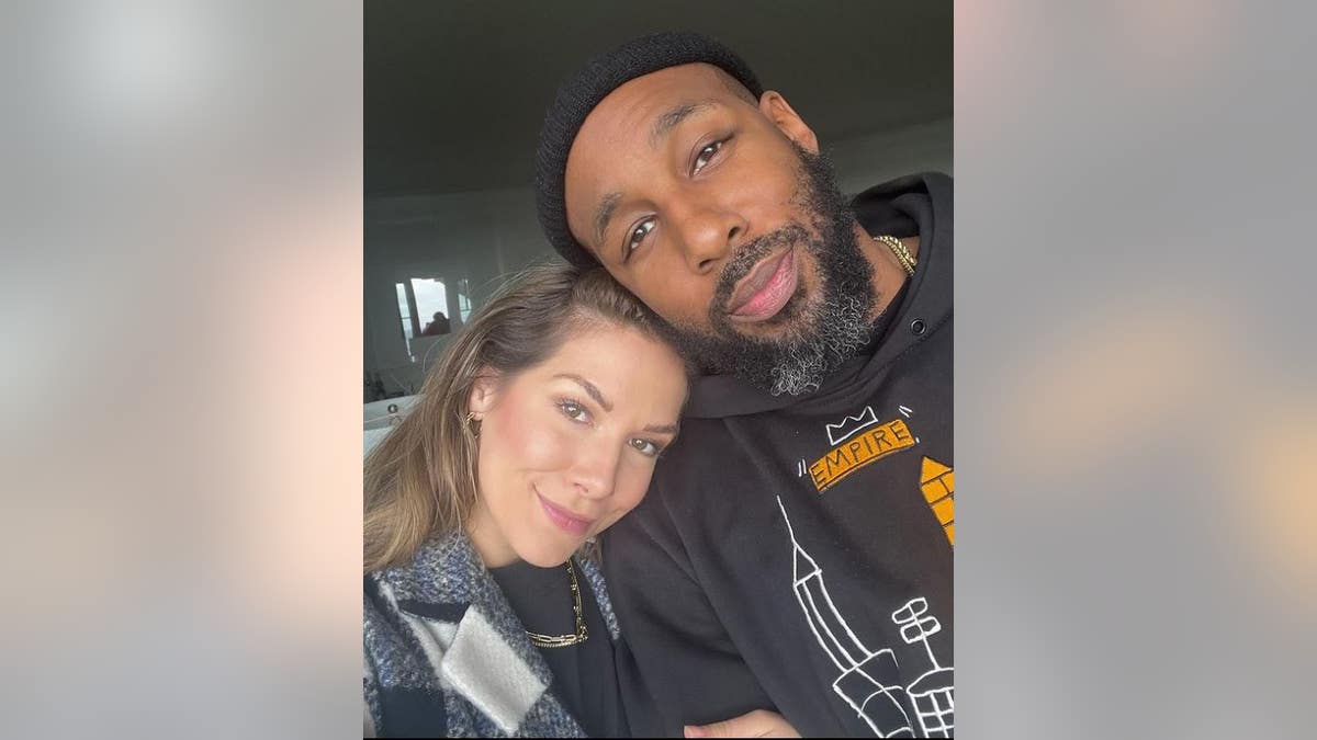 tWitch and Allison Holker smile in selfie before his death