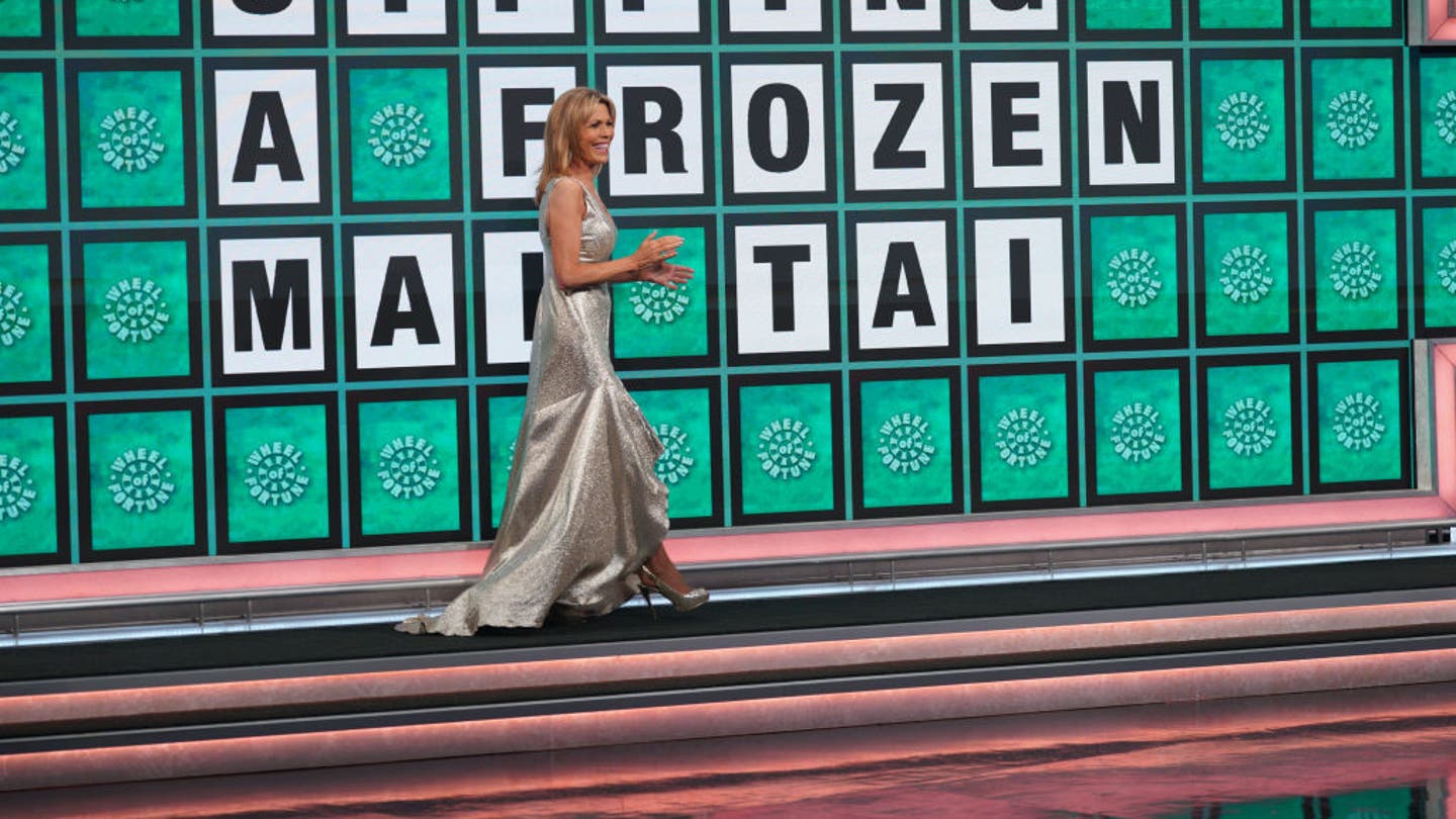 Vanna White Considers Retirement After Pat Sajak's 'Wheel of Fortune' Exit