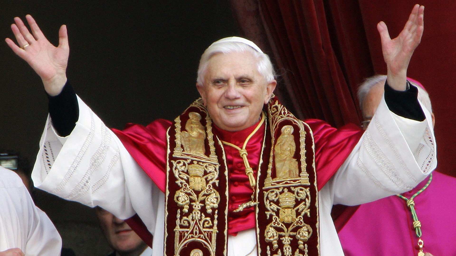Pope Benedict at St. Peter's Basilica
