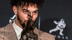 USC's Caleb Williams embraces Patrick Mahomes comparison