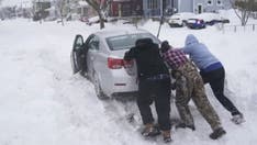 New York calls in military police to enforce driving ban in Buffalo
