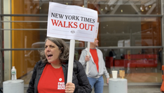 New York Times staffers speak out against management amid strike: ‘We’re fighting for a fair contract’