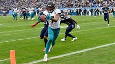 Jaguars' Zay Jones makes impressive touchdown haul, pylon cam in right place at right time to confirm catch