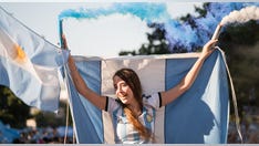 Topless Argentina fan could face jail time after celebrating World Cup victory