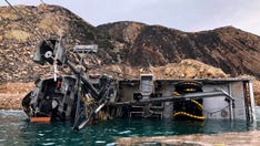 6 rescued after fishing boat runs aground in CA