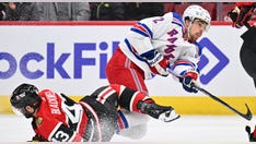 Rangers' Filip Chytil calls out Blackhawks' Sam Lafferty for 'cheap' hit: 'That's what he wanted to do'