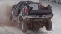 Are electric trucks too heavy to crash test?