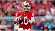 49ers' Jimmy Garoppolo out for season after suffering foot injury vs. Dolphins