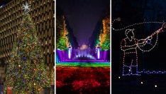 20 dazzling Christmas light displays across America