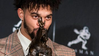 USC's Caleb Williams embraces Patrick Mahomes comparison