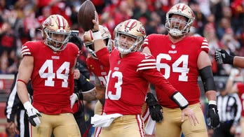 49ers' Brock Purdy has incredible half in first career start, leaves dad in tears