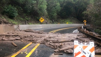 Wet weather in California floods roads, leads to landslides and outages